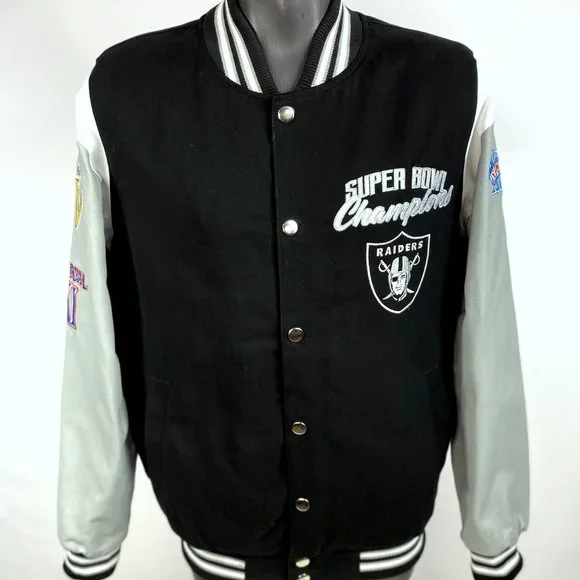 2022 VEGAS RAIDERS 3 TIME SUPER BOWL CHAMPIONSHP JACKET